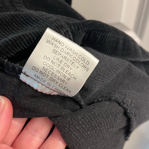 Black Corduroy Jumper, size L-XL - Picture 6 of 11